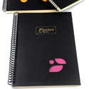 16x23 BLACK SERİSİ- SİYAH KESİMLİ KAPAK DEFTER